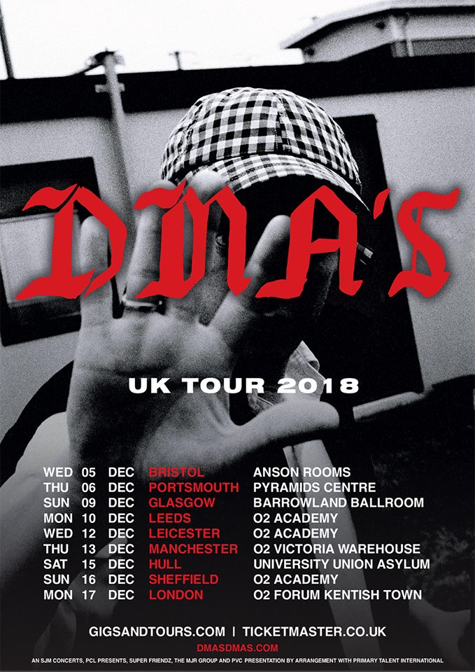 dmas uk tour 2018