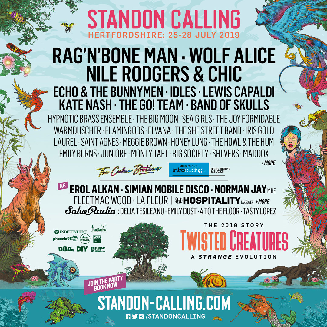 Standon Calling 2019 - poster
