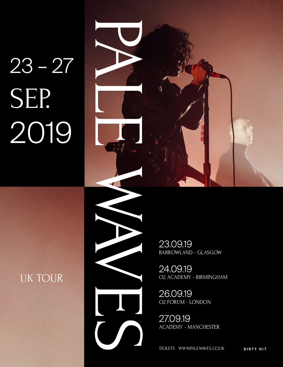 Pale Waves tour 2019