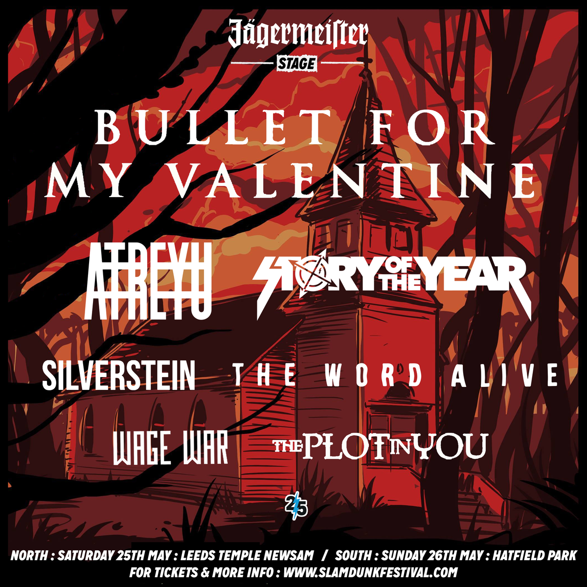 Slam Dunk Jägermeister Stage 2019