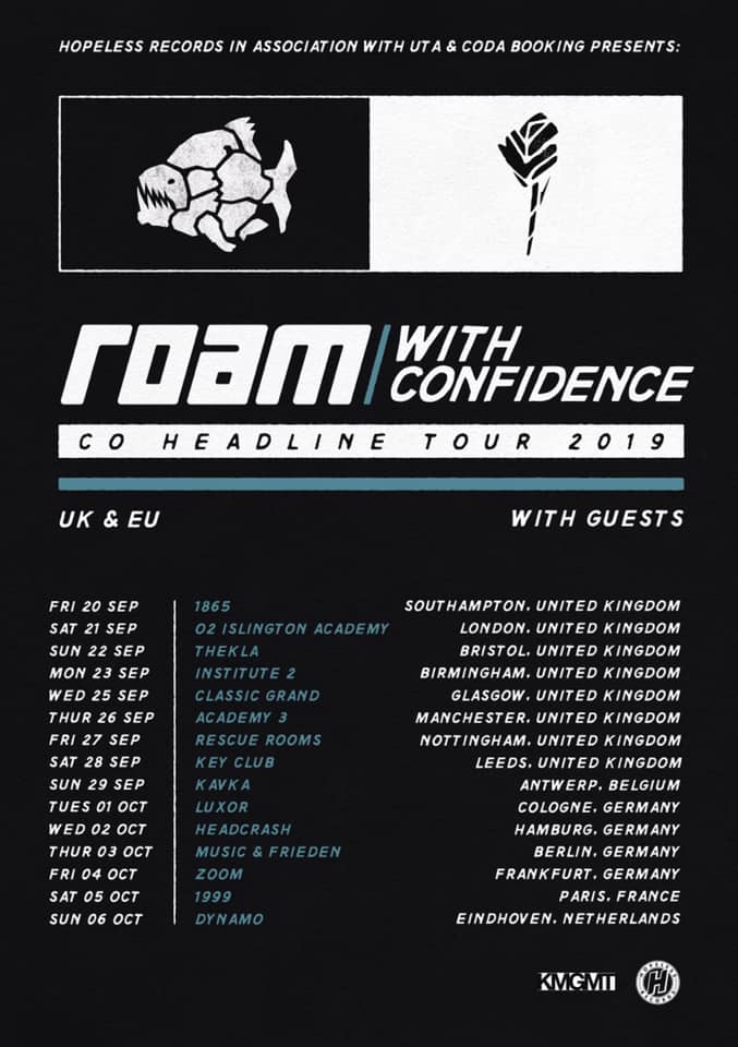 Roam With Confidence tour 2019